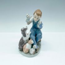 Lladro Porcelain Figurine, Puppet Show 1005763