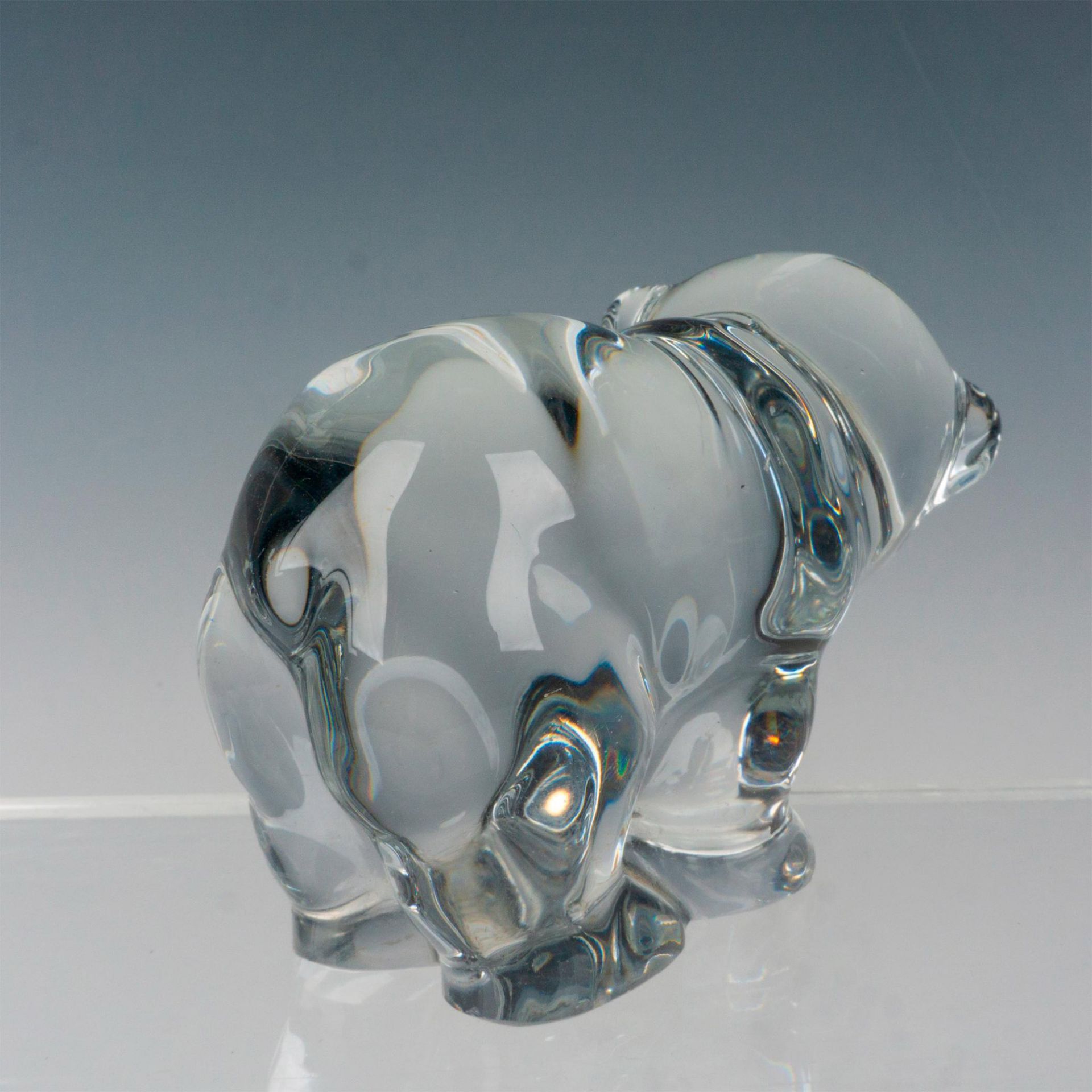 New Martinsville Crystal Figurine, Baby Bear - Bild 2 aus 3