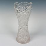 American Brilliant Crystal Vase