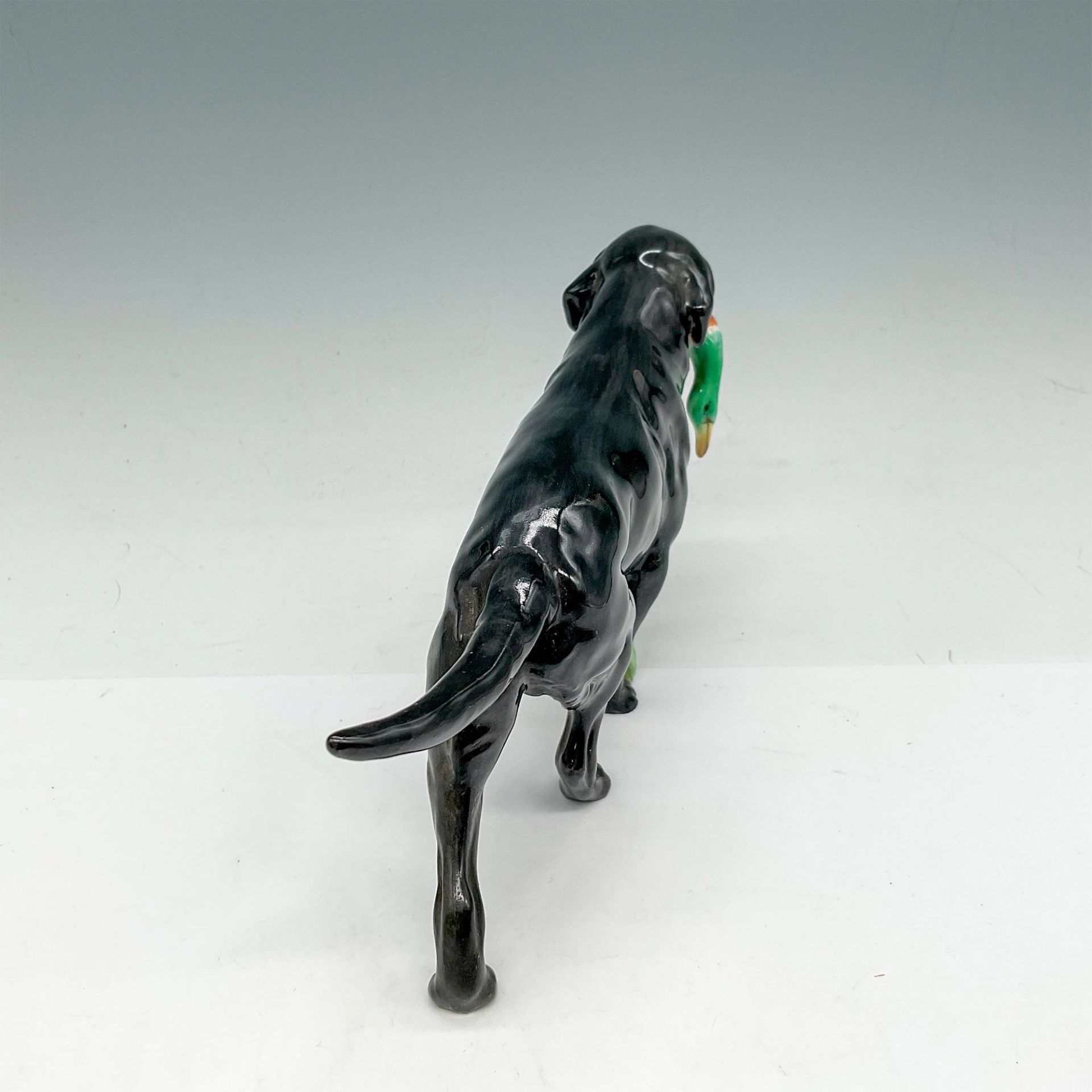 Royal Worcester Bone China Figurine, Dog Carrying Duck - Image 2 of 3
