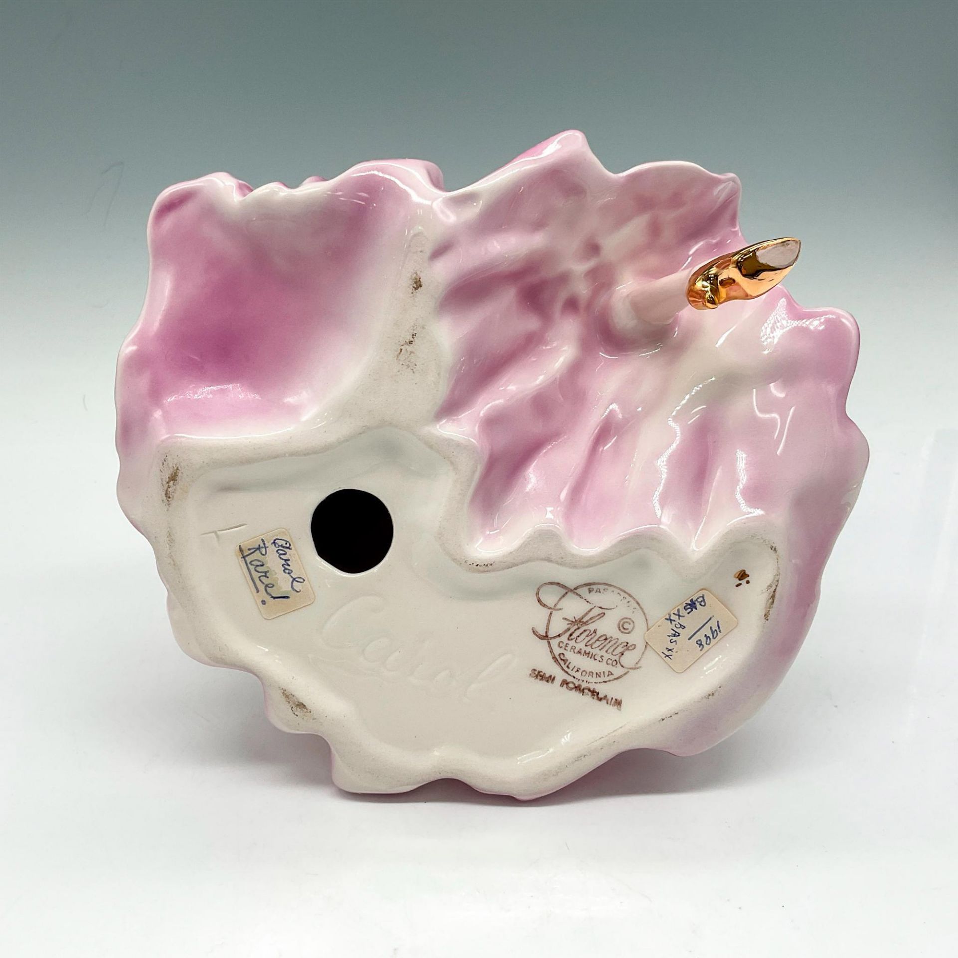 RARE Florence Ceramics Porcelain Figurine, Carol - Image 3 of 3