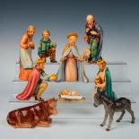 9pc Goebel Hummel Nativity Set