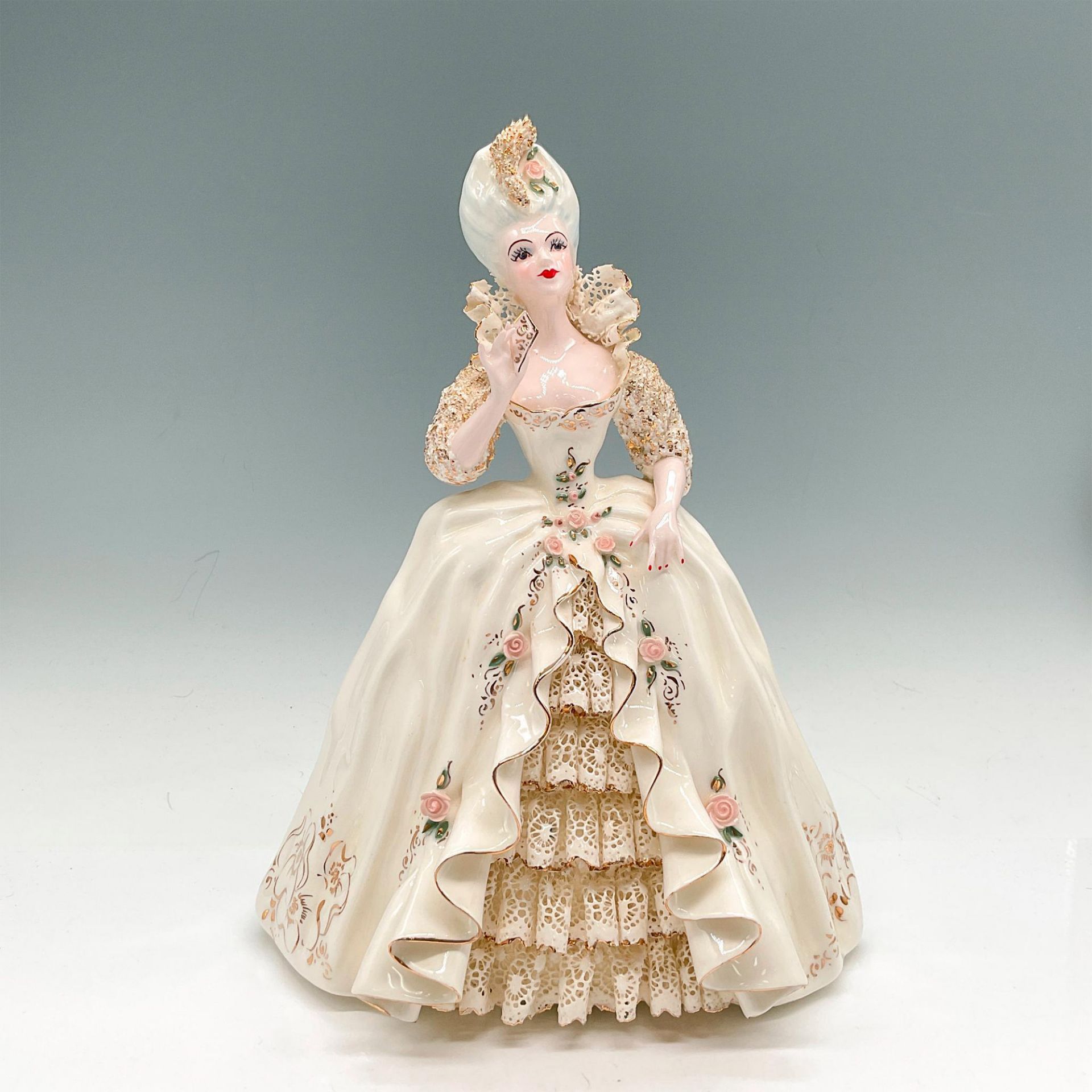 Florence Ceramics Porcelain Figurine, Marie Antoinette