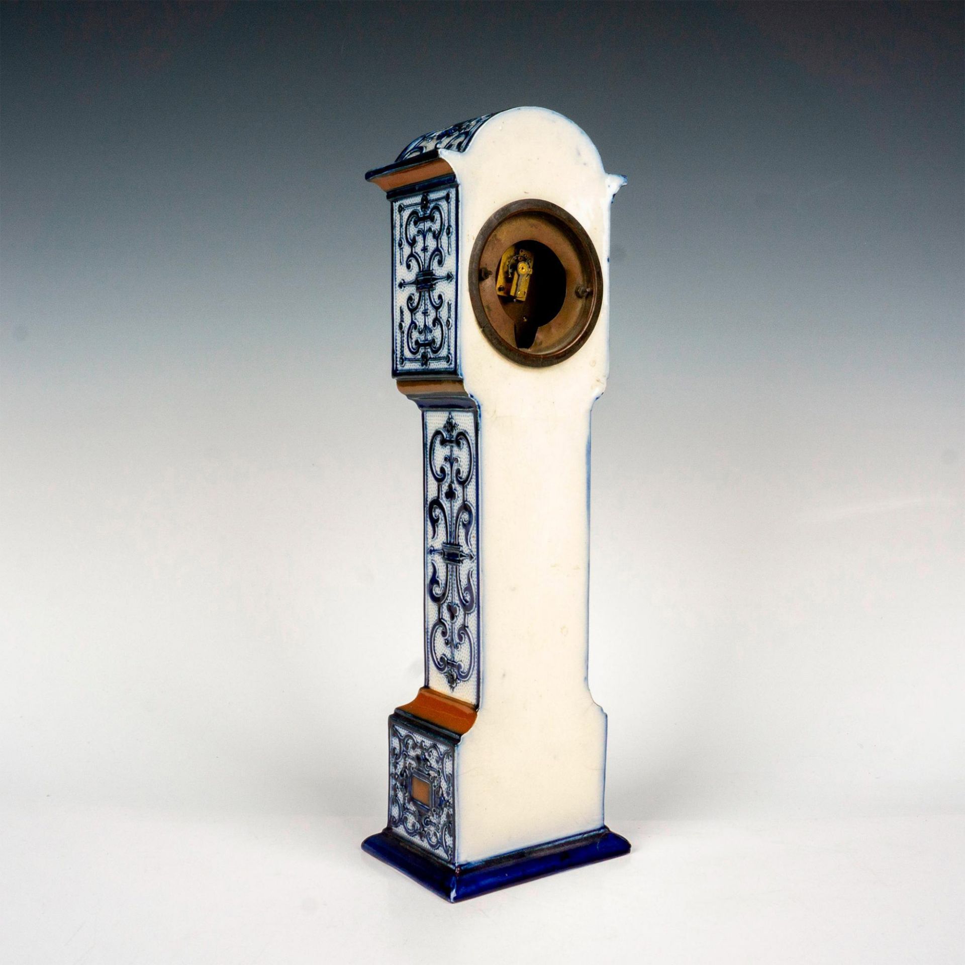 Doulton Burslem Porcelain Case Clock - Image 2 of 3