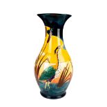 Moorcroft Pottery Palatial Vase, Herons