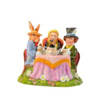 Royal Doulton Prototype Tableau, Alice In Wonderland