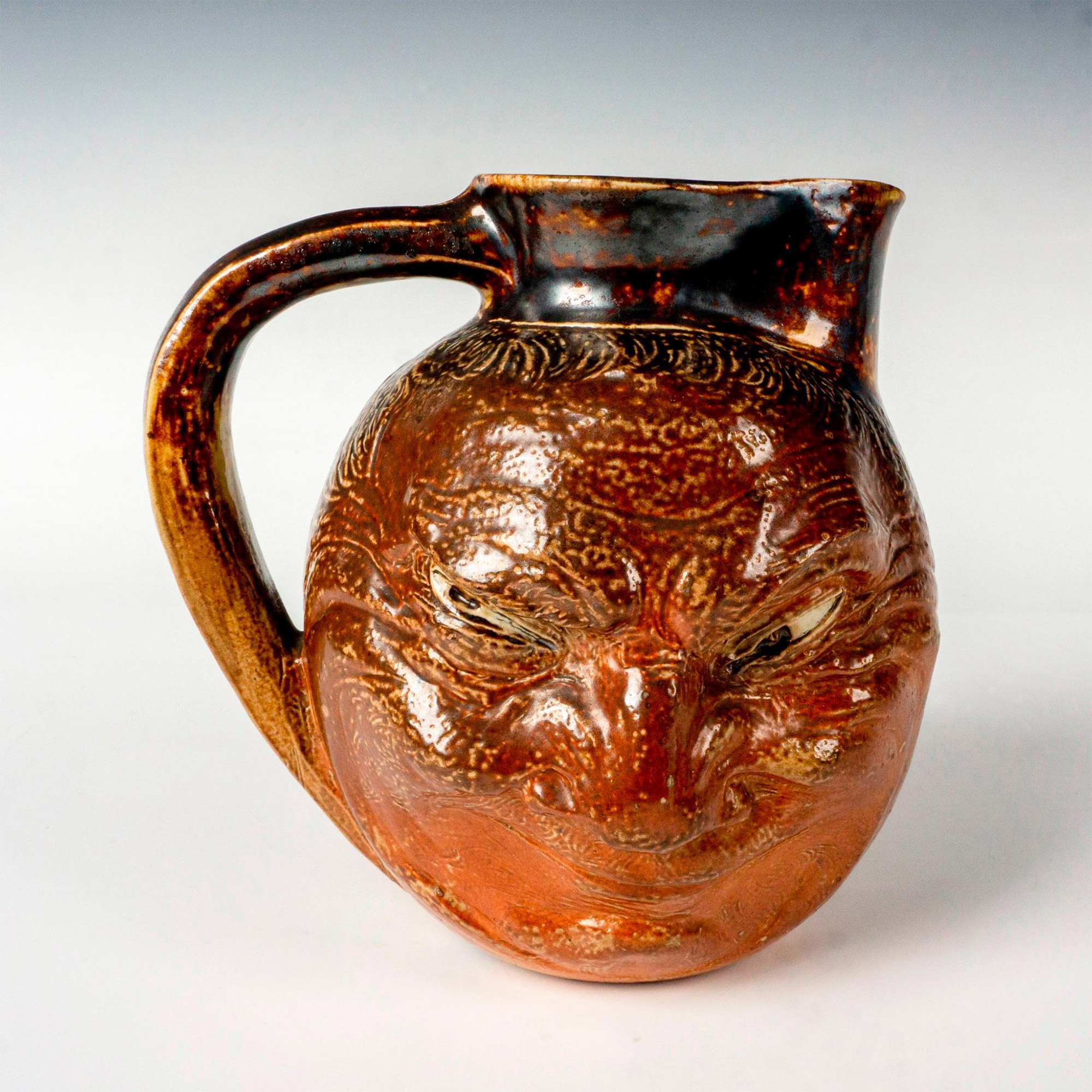 Martin Brothers Double Sided Stoneware Face Jug - Image 4 of 5