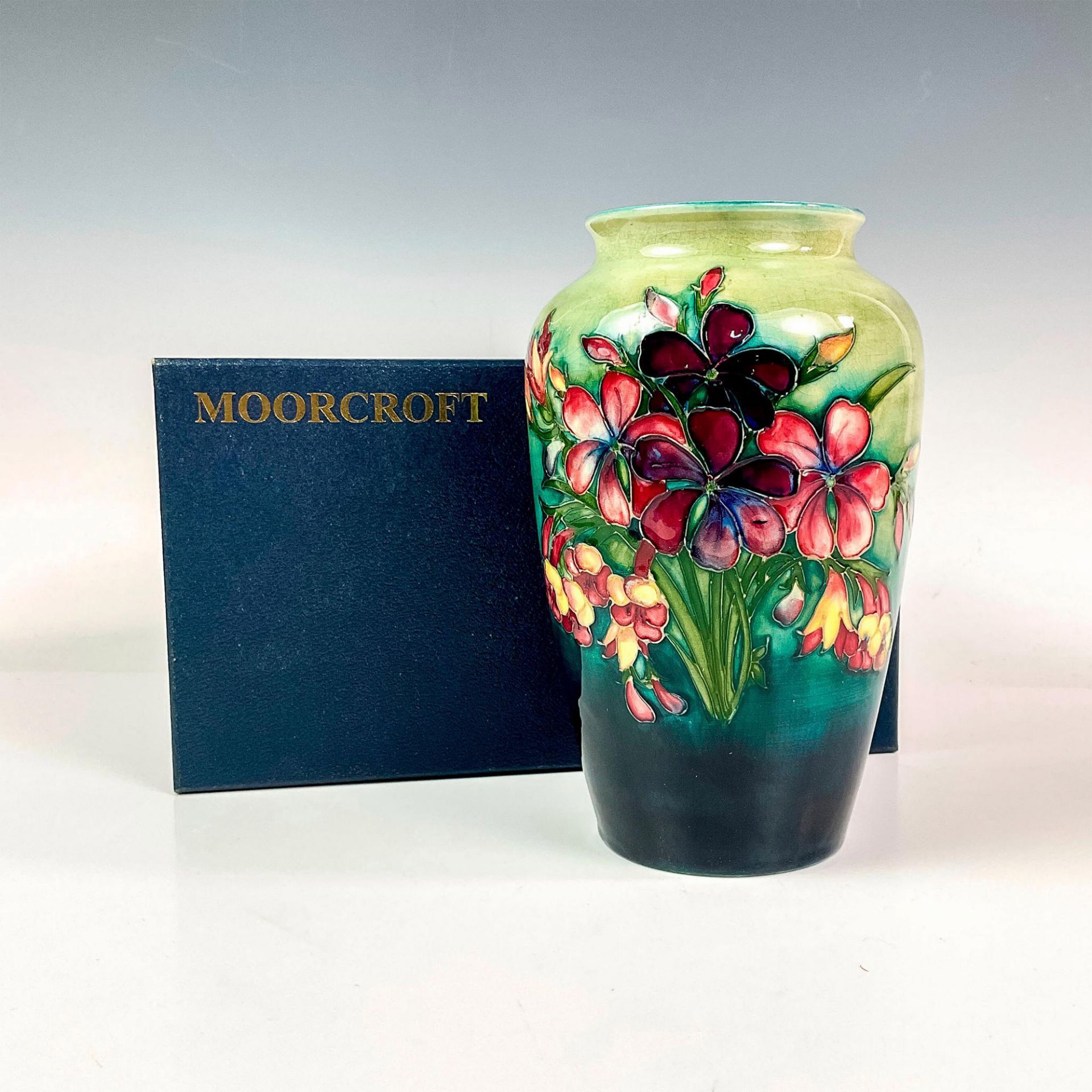 Moorcroft Pottery Spring Flowers Vase - Bild 4 aus 4