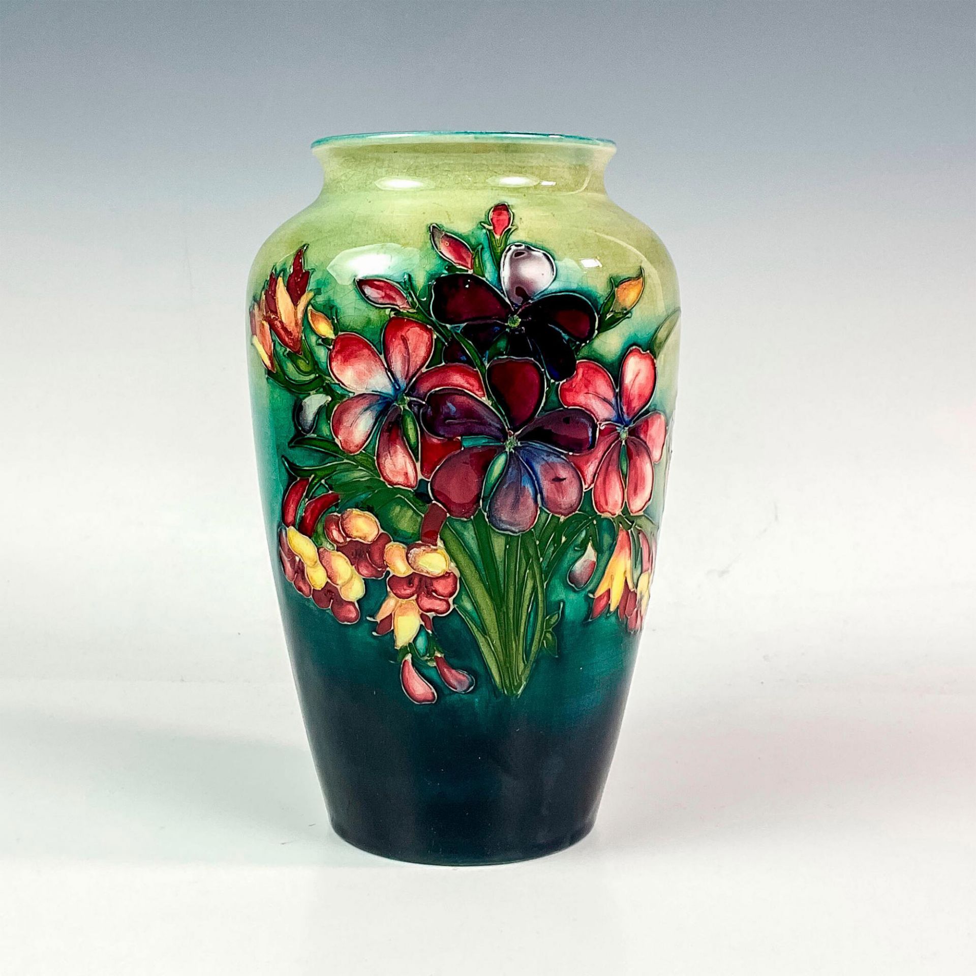 Moorcroft Pottery Spring Flowers Vase - Image 2 of 4