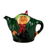 Royal Doulton Teapot, Sairey Gamp D6015