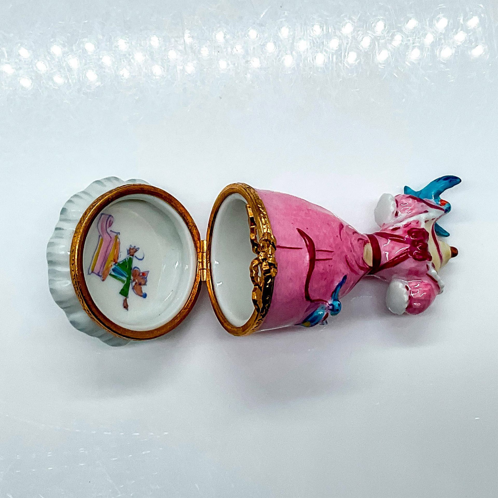 Artoria Limoges Disney Porcelain Box, Cinderella's Ball Gown - Bild 3 aus 4