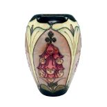 Moorcroft Pottery Vase, Foxglove