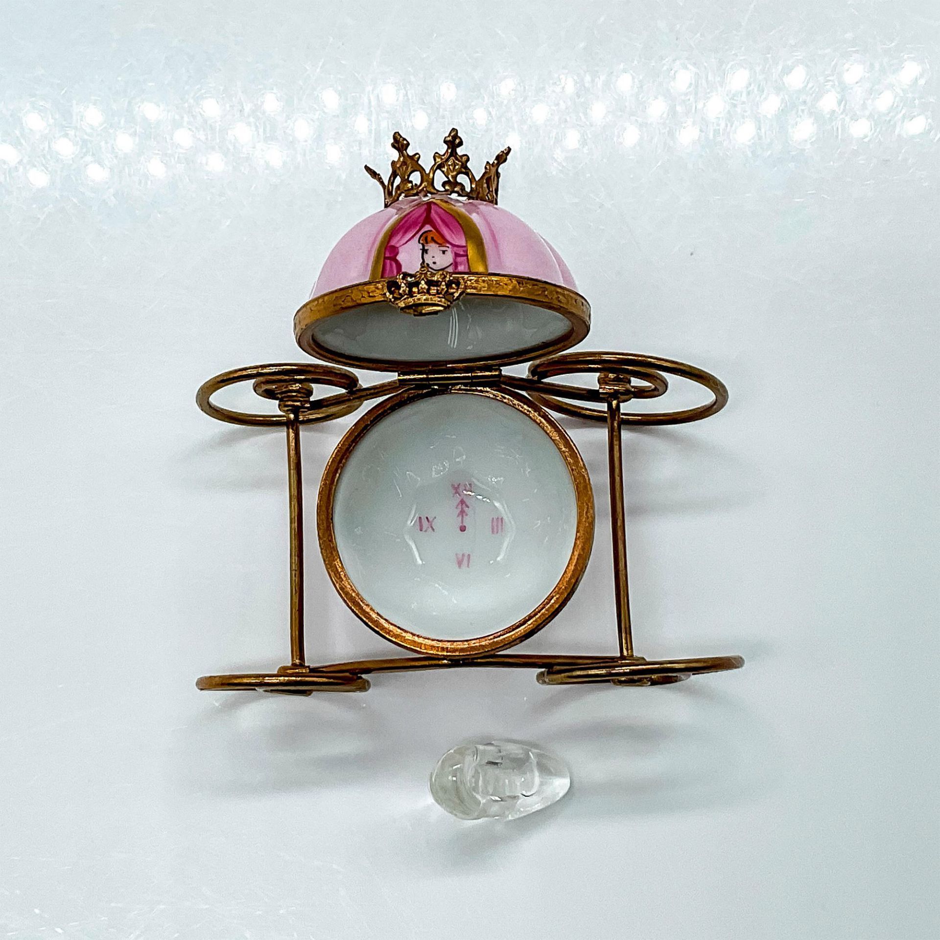 Limoges W.A. Porcelain Box, Cinderella Magical Coach - Image 3 of 4