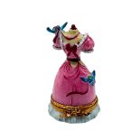 Artoria Limoges Disney Porcelain Box, Cinderella's Ball Gown