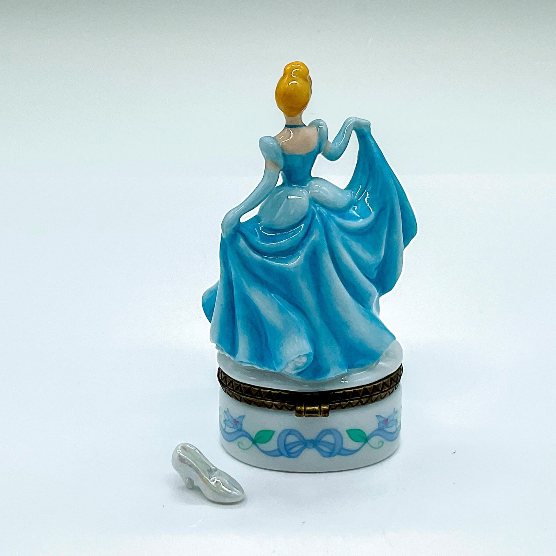 Vintage Disney Porcelain PHB Collection Box, Cinderella - Image 2 of 4