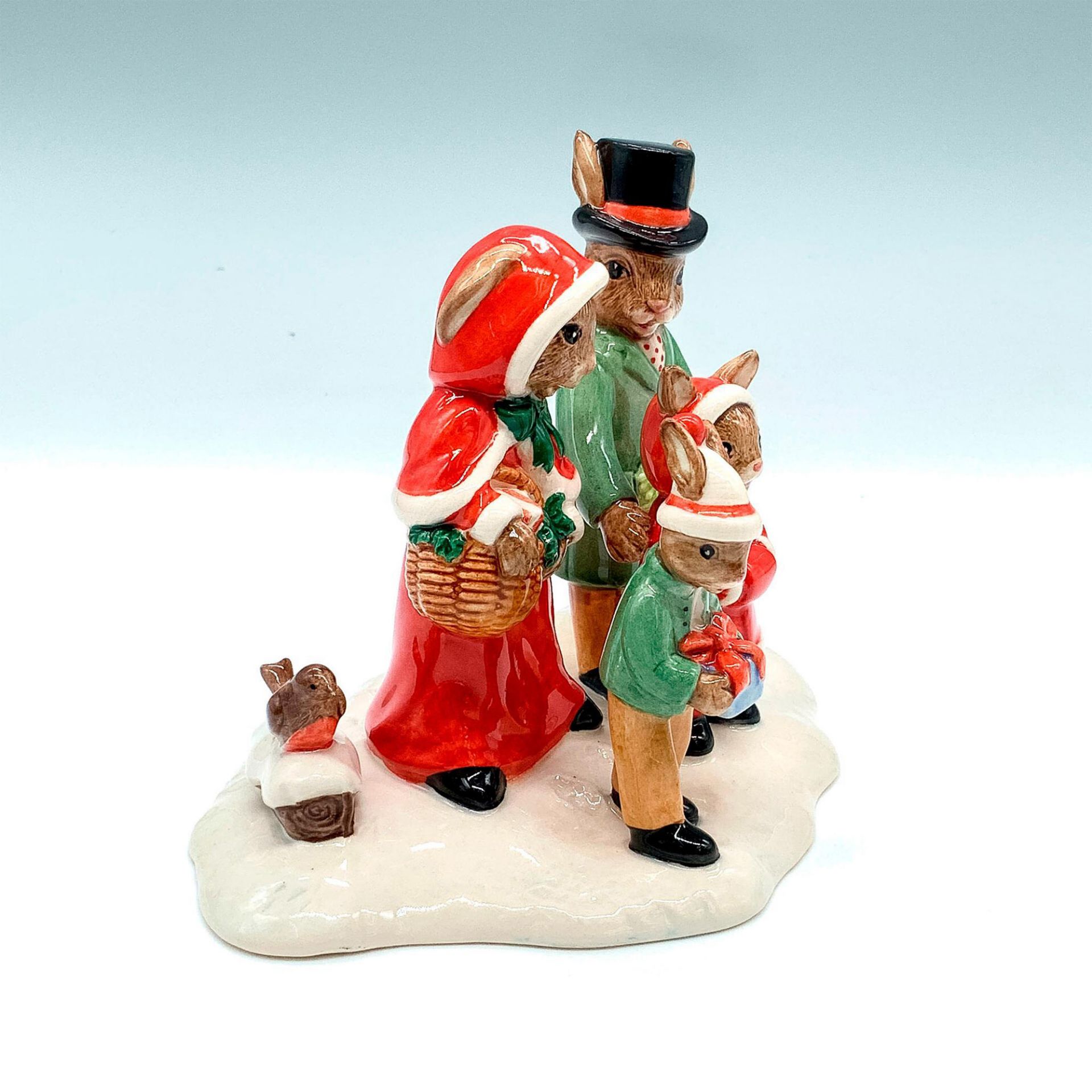 Royal Doulton LE Bunnykins Tableau, Merry Christmas DB194 - Image 2 of 5