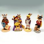 4pc Royal Doulton Bunnykins Figurines, Roman Empire