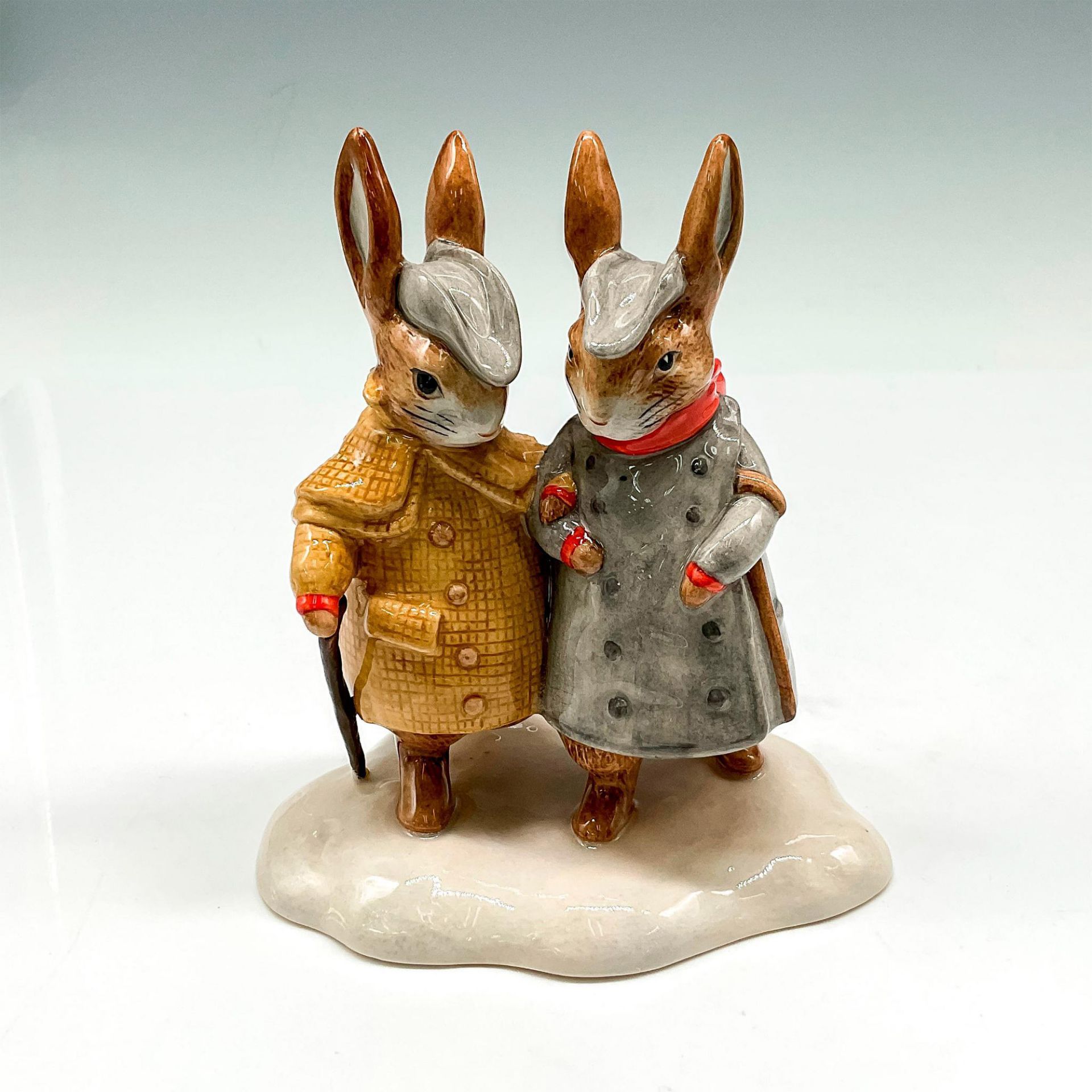Beatrix Potter Porcelain Figurine, Gentlemen Rabbits
