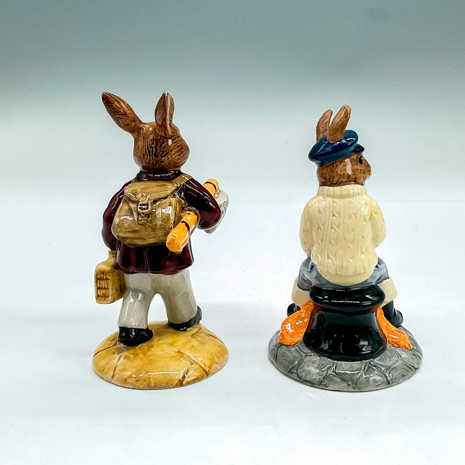 2pc Royal Doulton Bunnykins Figurines, Fishermen - Image 2 of 3
