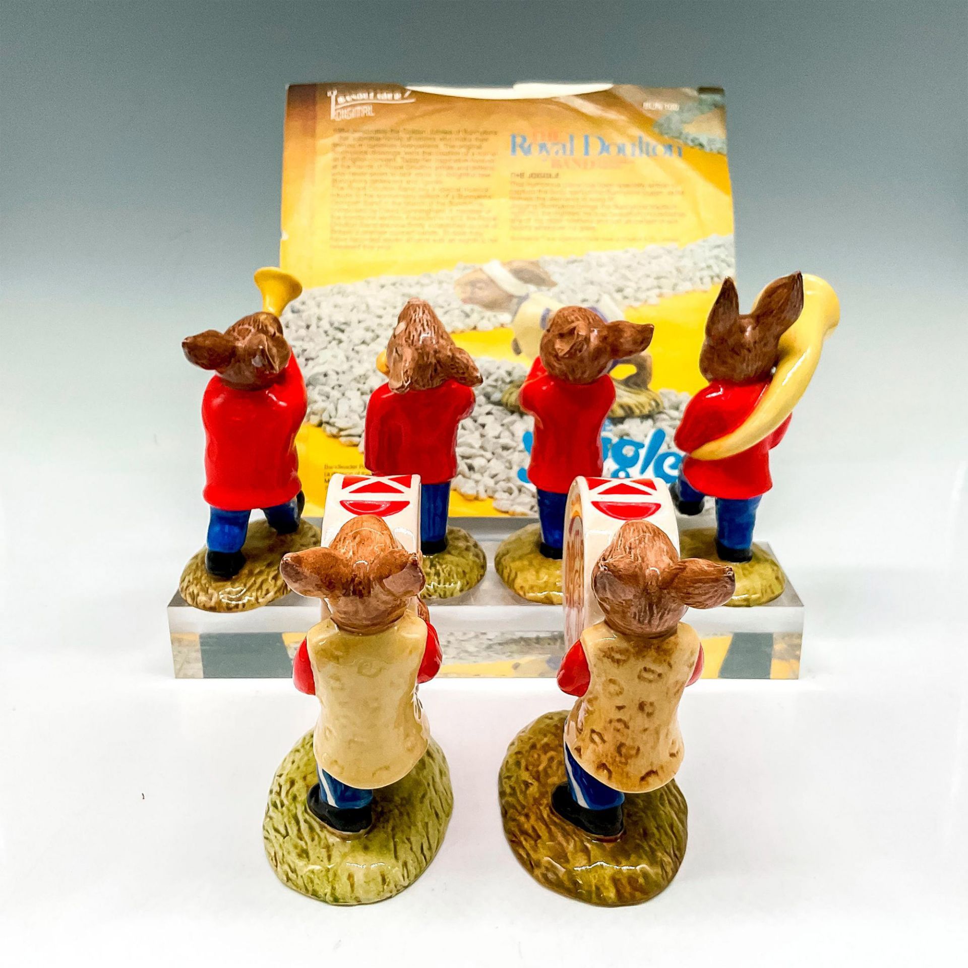 7pc Royal Doulton Bunnykins Figurines, The Oompah Band - Bild 2 aus 3