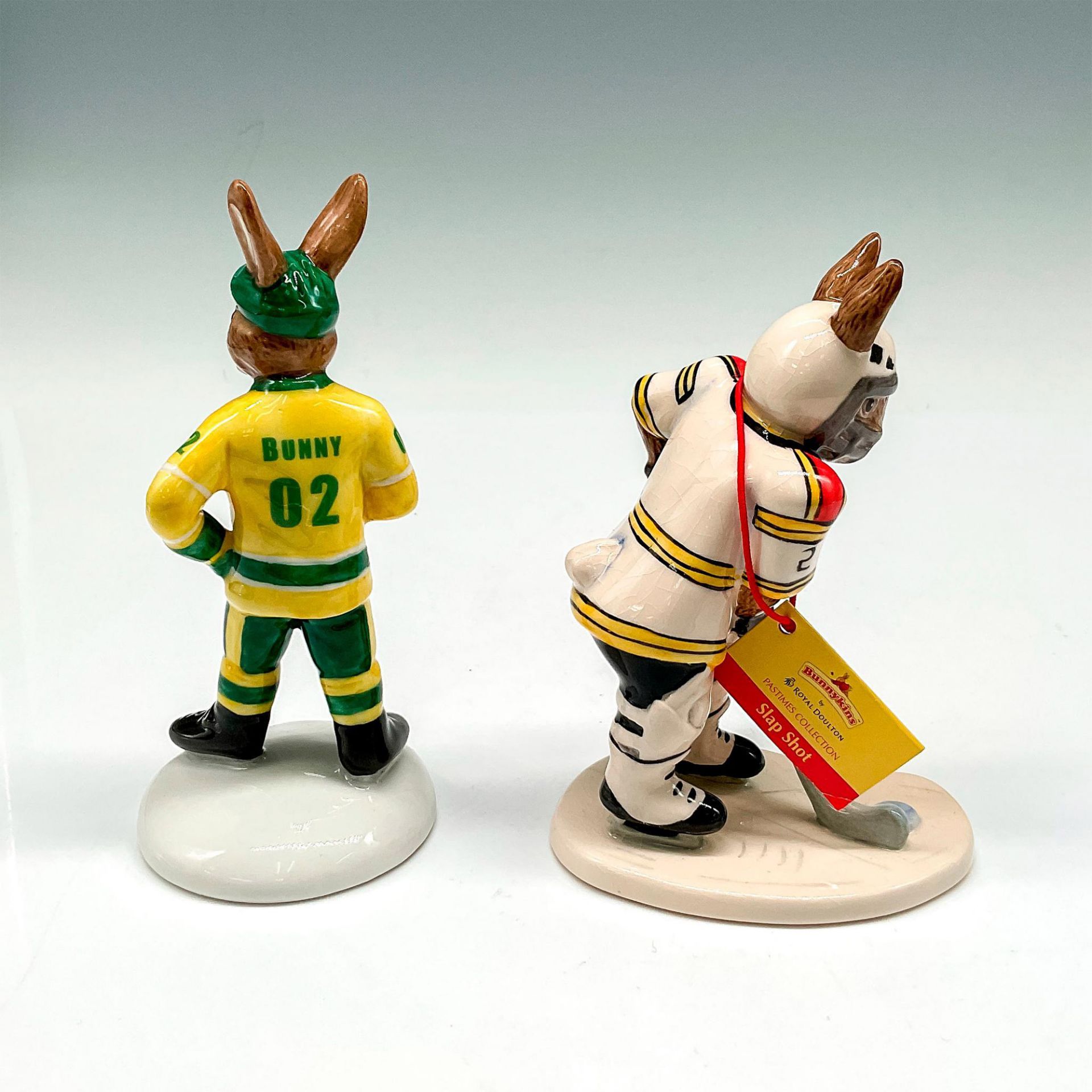 2pc Royal Doulton Bunnykins Figurines, Sports Pastimes - Image 2 of 3