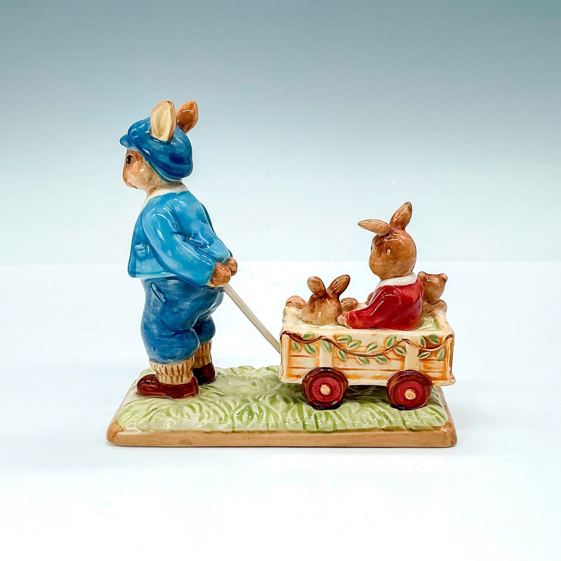 Royal Doulton Bunnykins Figurines, A Ride Through the Park - Image 2 of 3