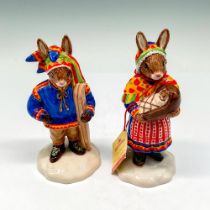 2pc Royal Doulton Bunnykins Figurines, Event 2004