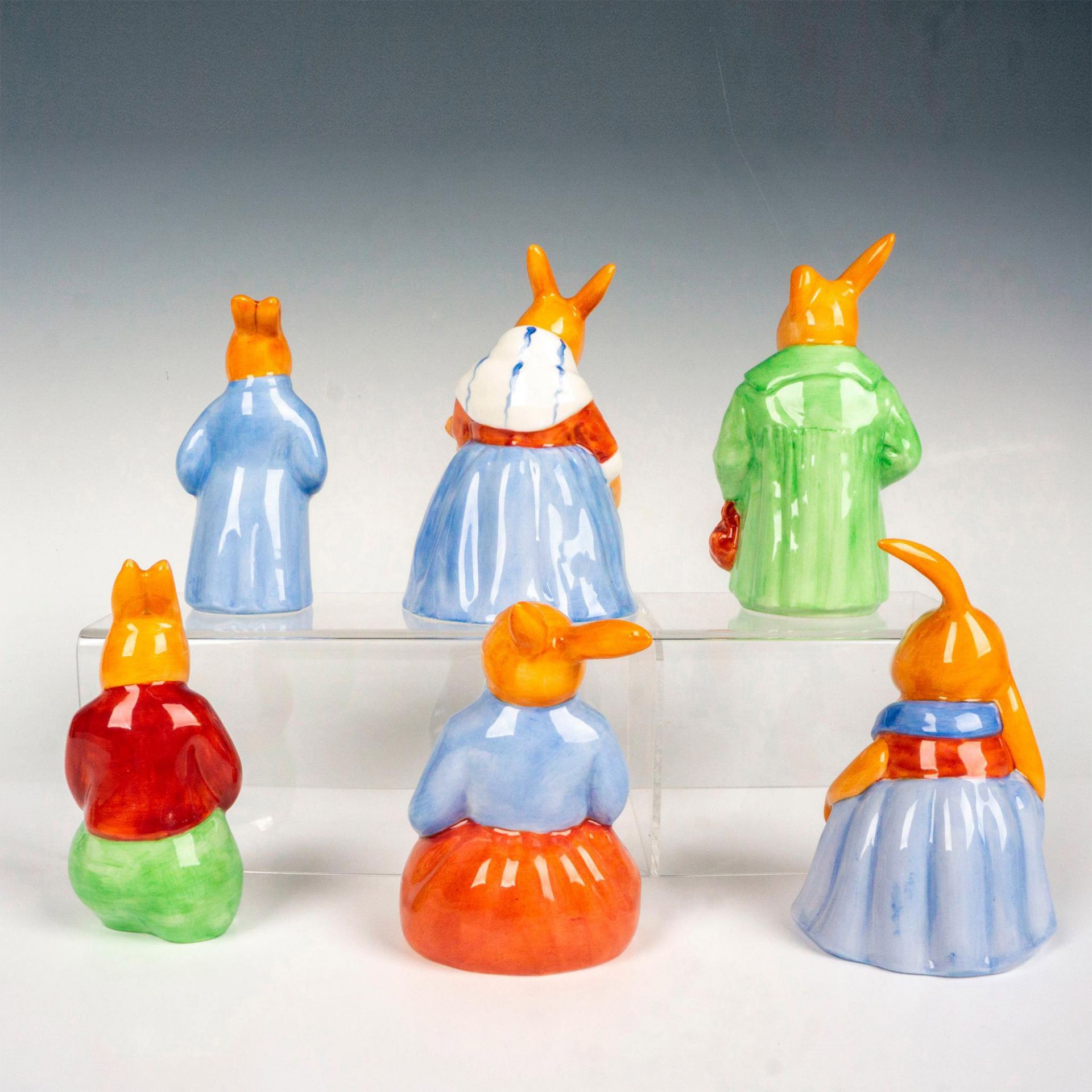 Limited Ed. 6pc Royal Doulton Bunnykins Figurines - Bild 2 aus 3