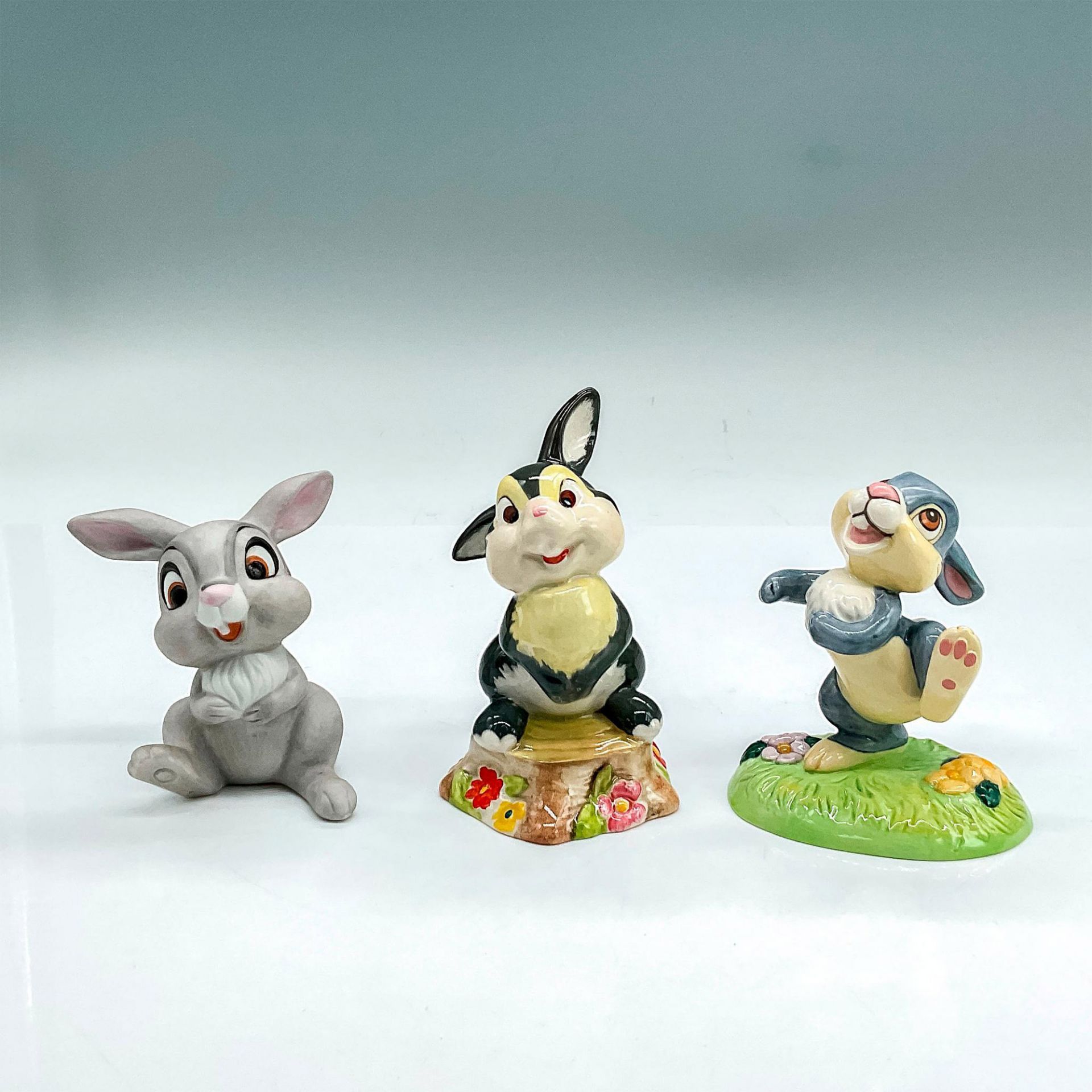 3pc Beswick & Doulton Figurines, Disney's Thumper Rabbit