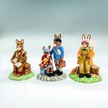 3pc Royal Doulton Bunnykins Figurines, Wartime Memories