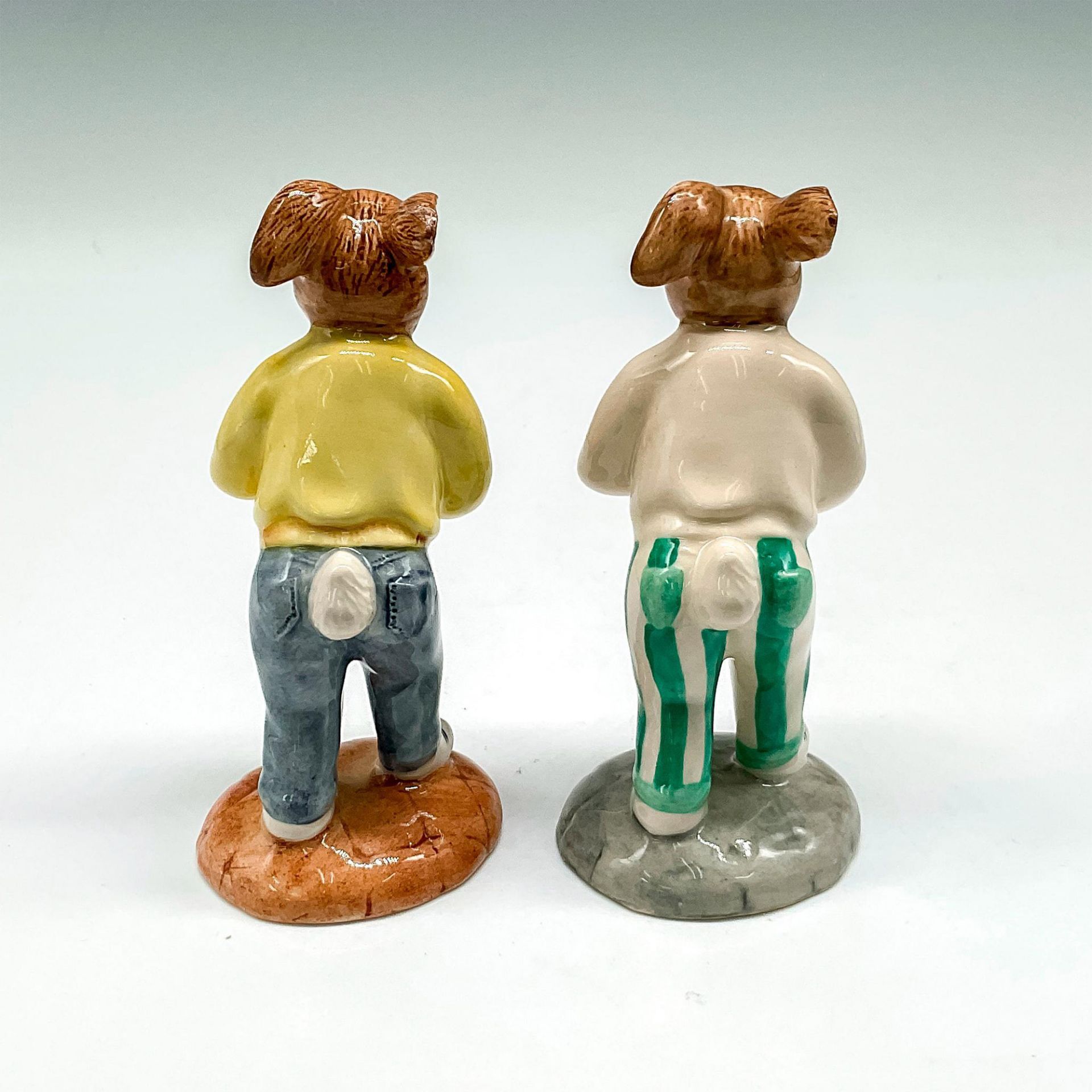 2pc Royal Doulton Bunnykins Figurines, Sweetheart DB130,174 - Bild 2 aus 3