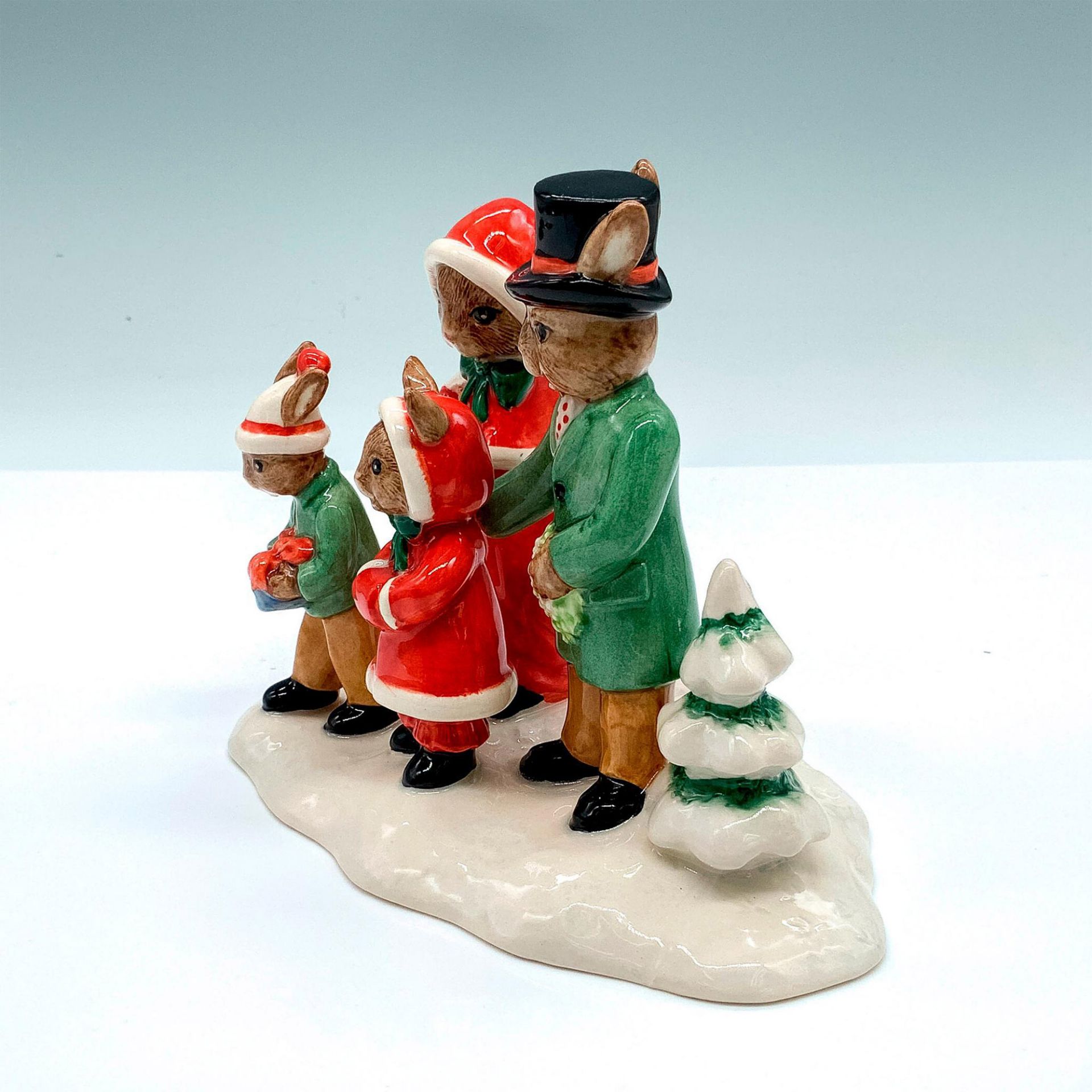 Royal Doulton LE Bunnykins Tableau, Merry Christmas DB194 - Image 3 of 5