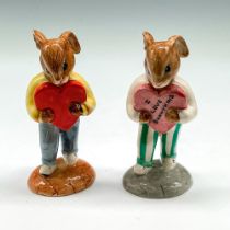 2pc Royal Doulton Bunnykins Figurines, Sweetheart DB130,174