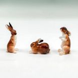 3pc Royal Doulton Mini Figurines, Rabbits