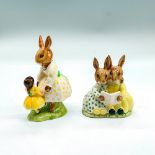 2 Royal Doulton Bunnykins Figurines, Playtime + Storytime