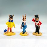 3pc Royal Doulton Bunnykins Figurines, Circus Performers
