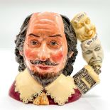 Shakespeare D7136 (with Globe Masks - 1999 Jug of the Year) - Large - Royal Doulton Character Jug