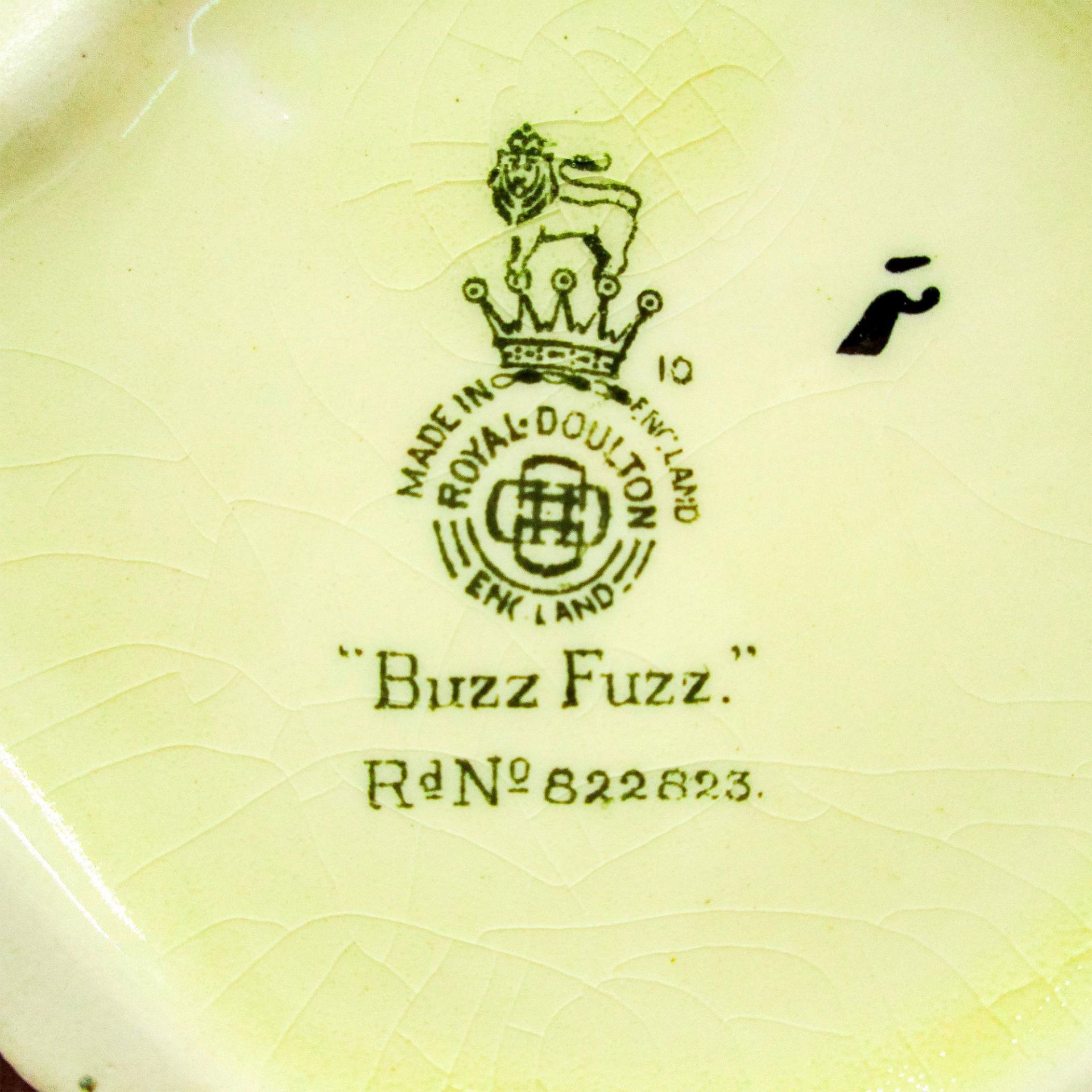Buzz Fuzz D5838 - Odd Size - Royal Doulton Character Jug - Image 3 of 3