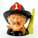 Fireman (Fire Hose Handle) D6697 - Large - Royal Doulton Character Jug