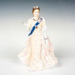 John Bromley Figurine, Queen Elizabeth II Rainbow Dress