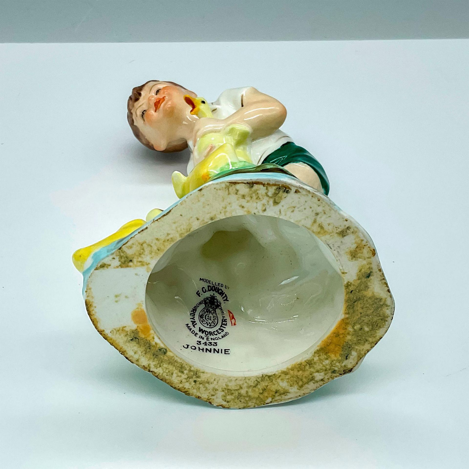 Royal Worcester Porcelain Figurine, Johnnie RW3433 - Image 4 of 4