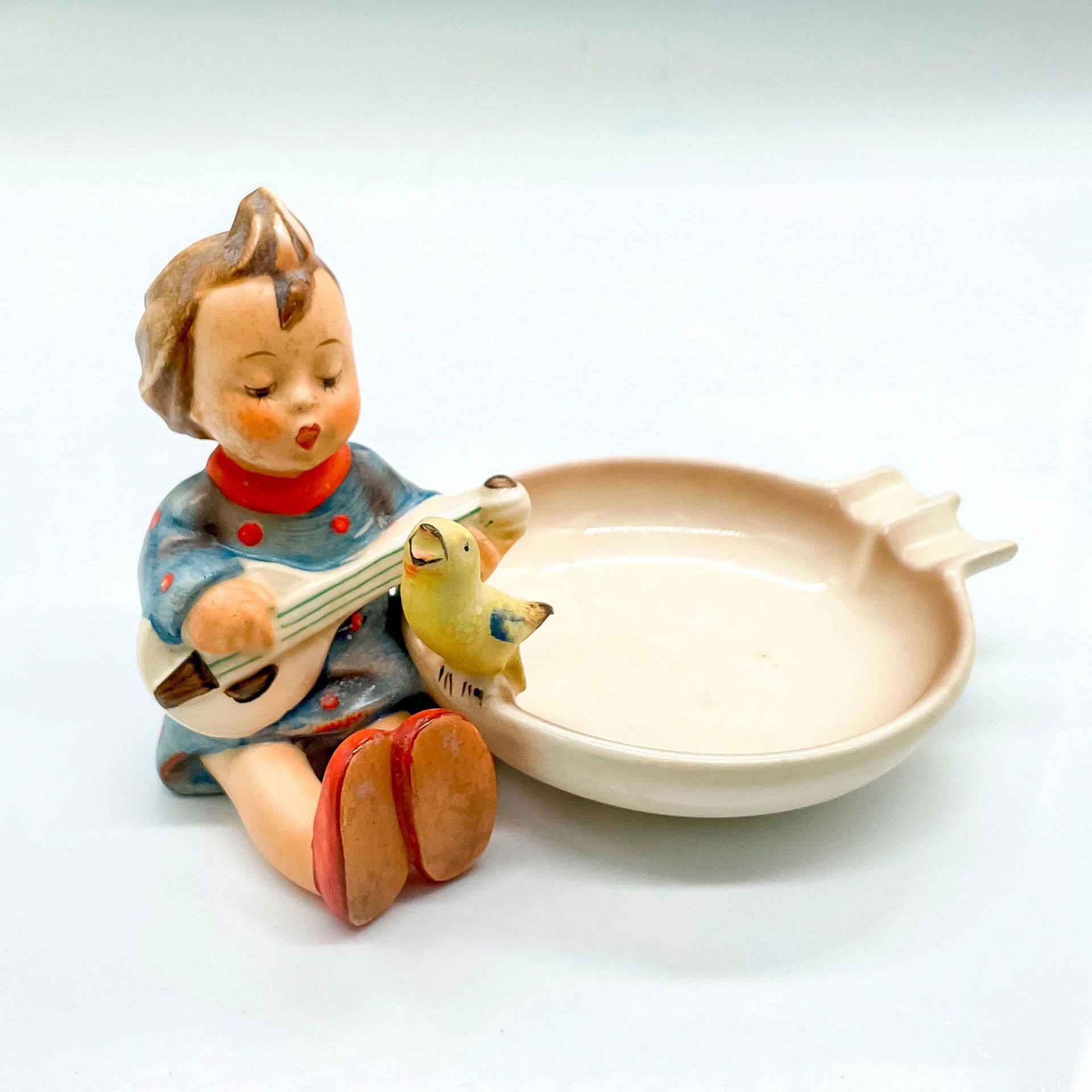 Goebel Hummel Porcelain Ashtray, Joyful