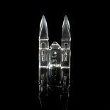 Swarovski Silver Crystal Figurine, Cathedral