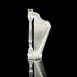 Swarovski Silver Crystal Figurine, Harp