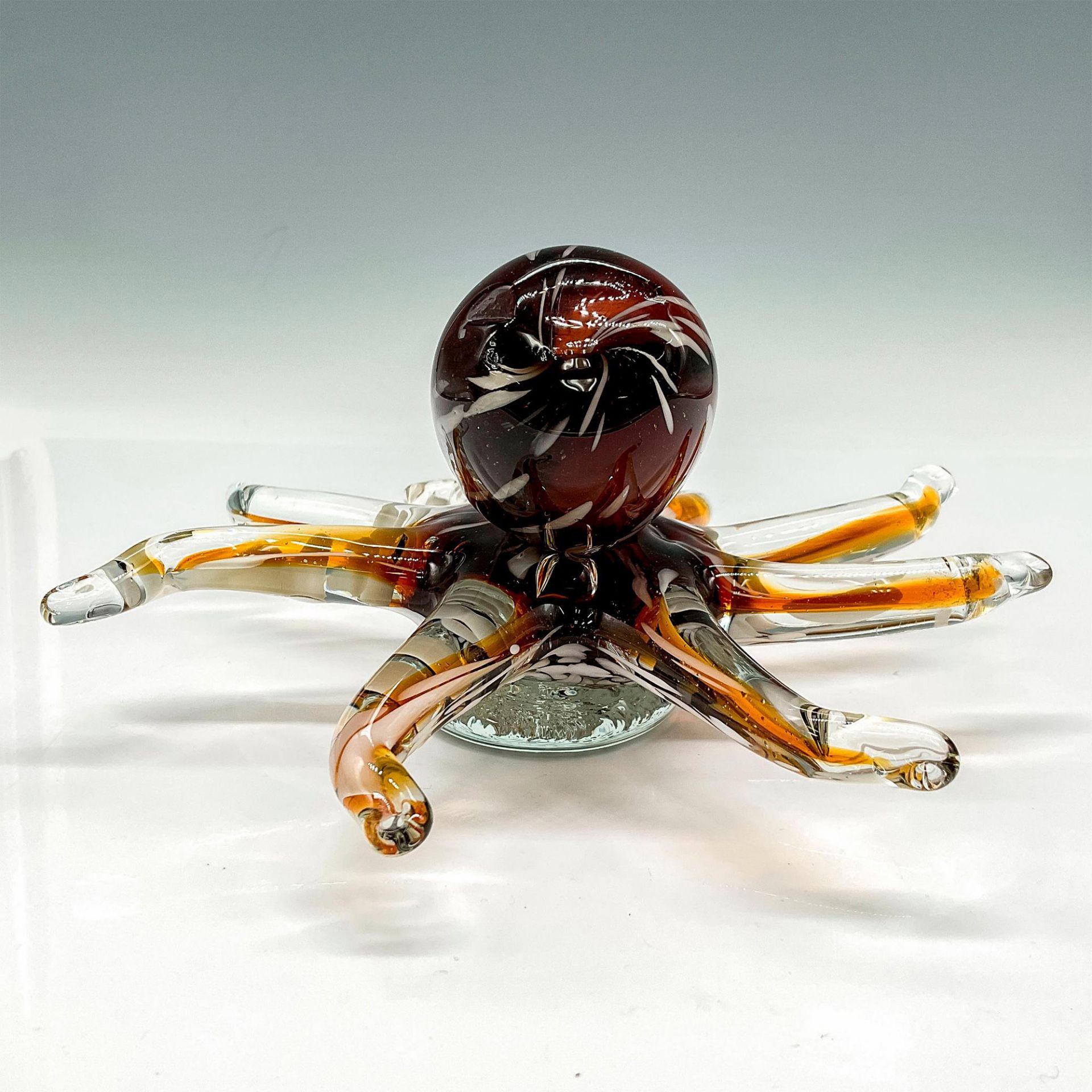 Murano Art Glass Octopus Paperweight - Image 2 of 3