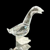 Swarovski Silver Crystal Figurine, Gosling Tom