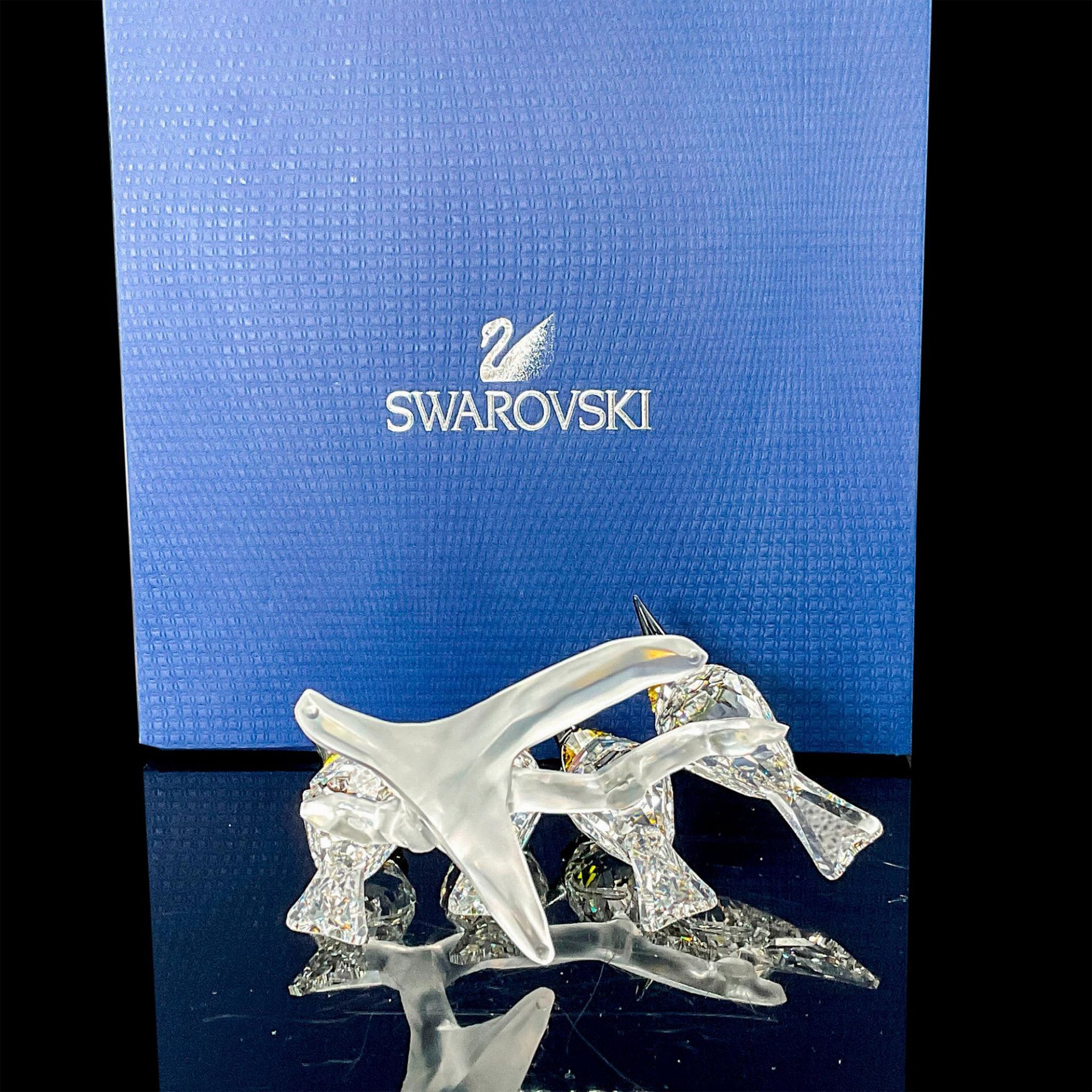 Swarovski Crystal Figurine, Bee-Eaters - Image 3 of 3