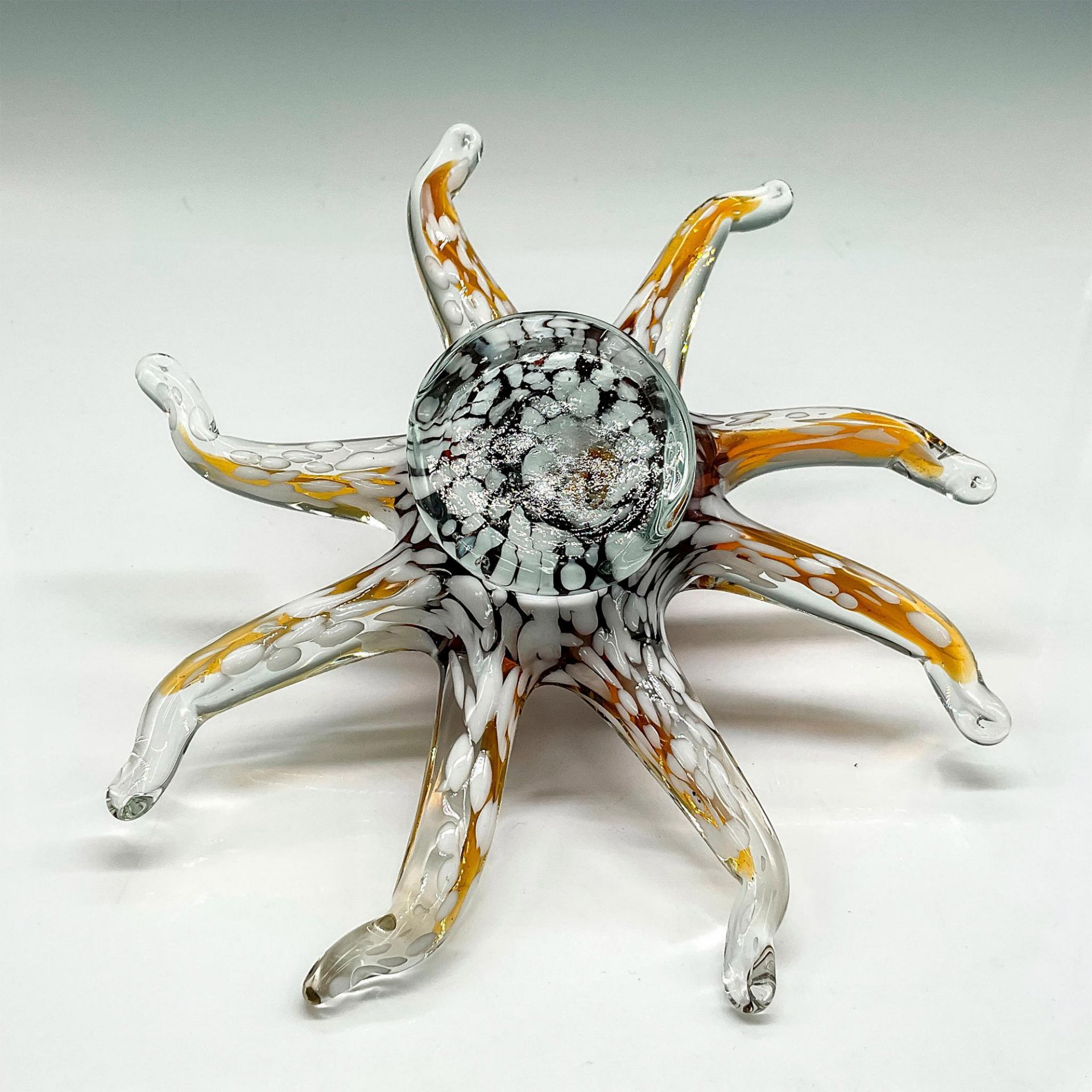 Murano Art Glass Octopus Paperweight - Image 3 of 3