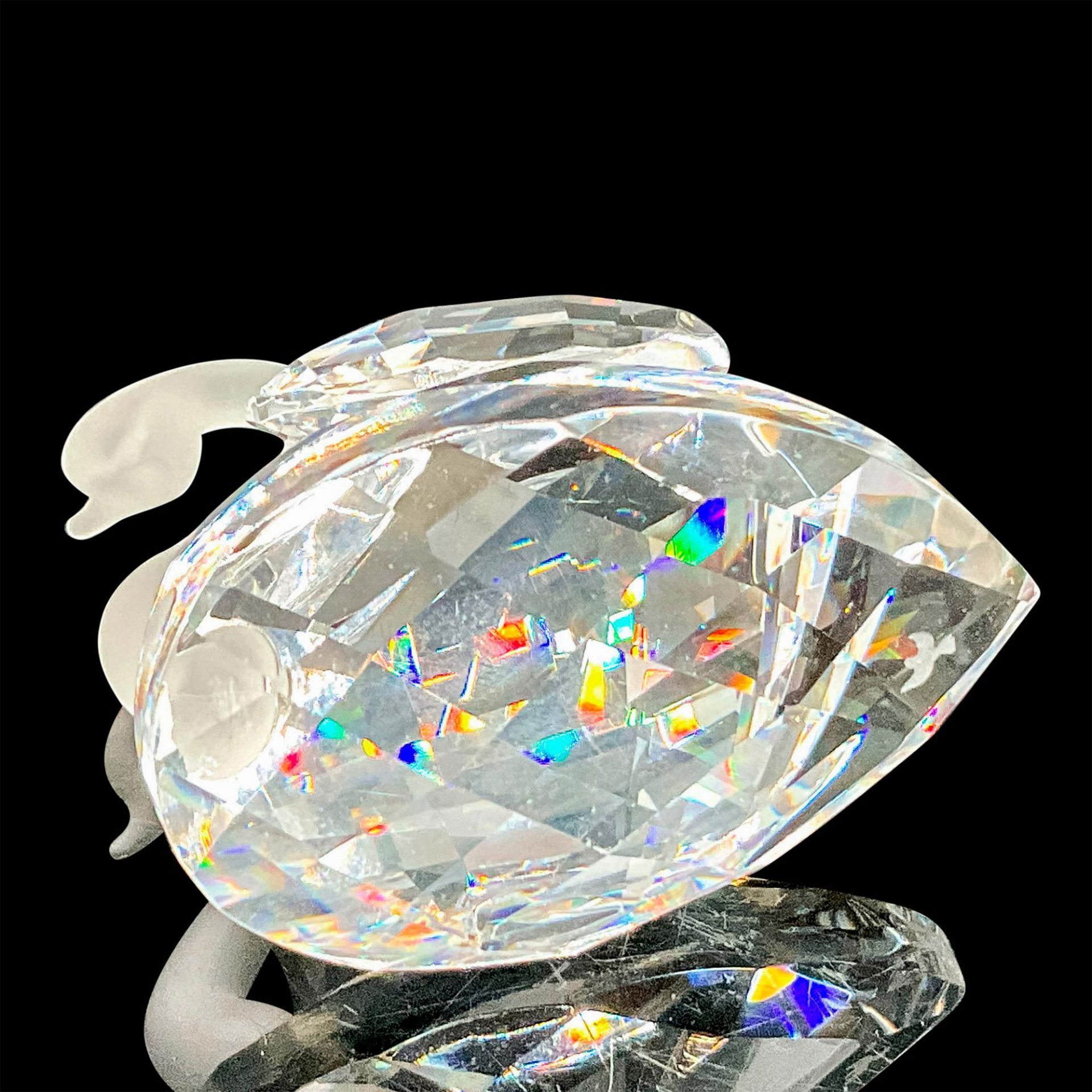 Vintage Asfour Crystal Figurine, Swan - Image 3 of 3