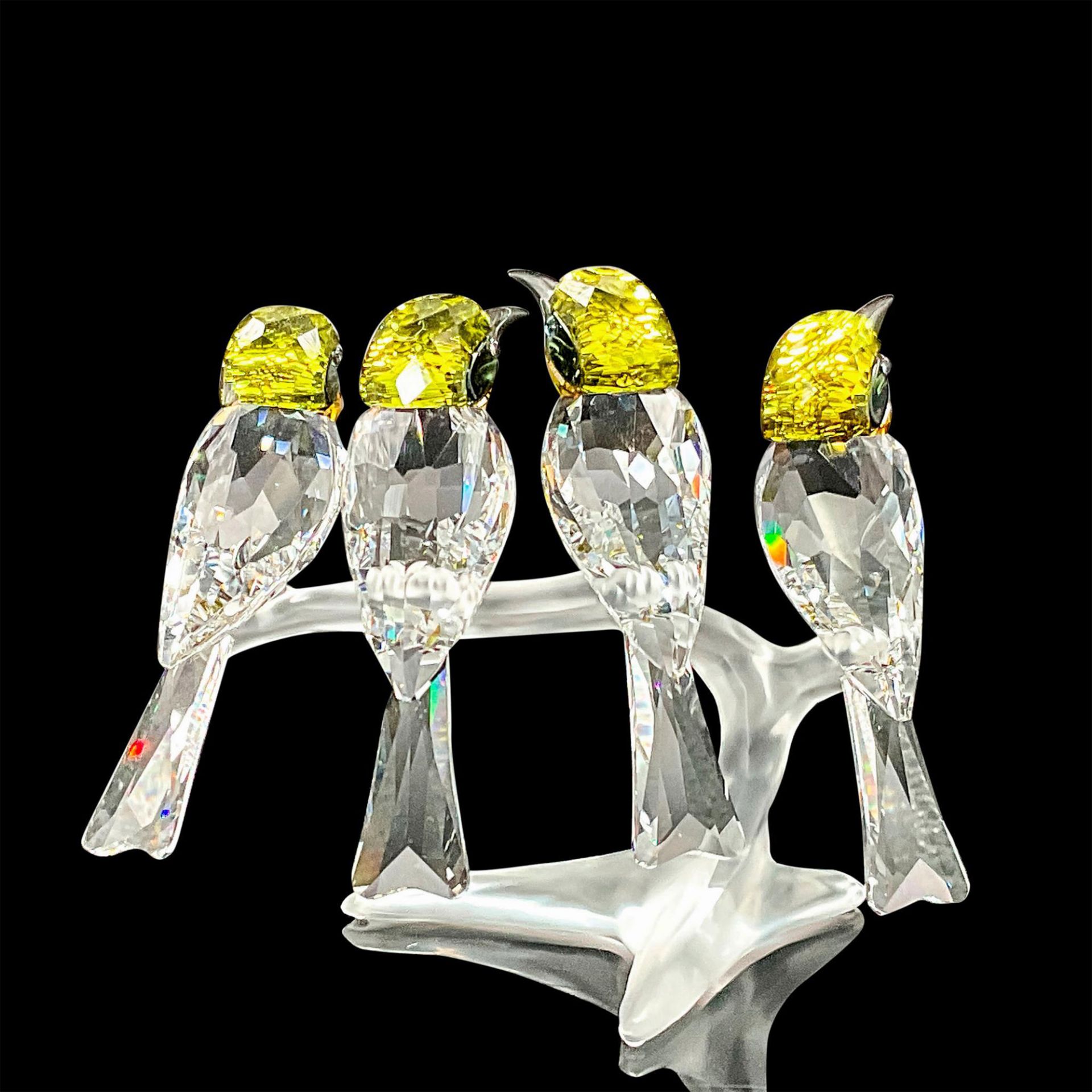 Swarovski Crystal Figurine, Bee-Eaters - Image 2 of 3